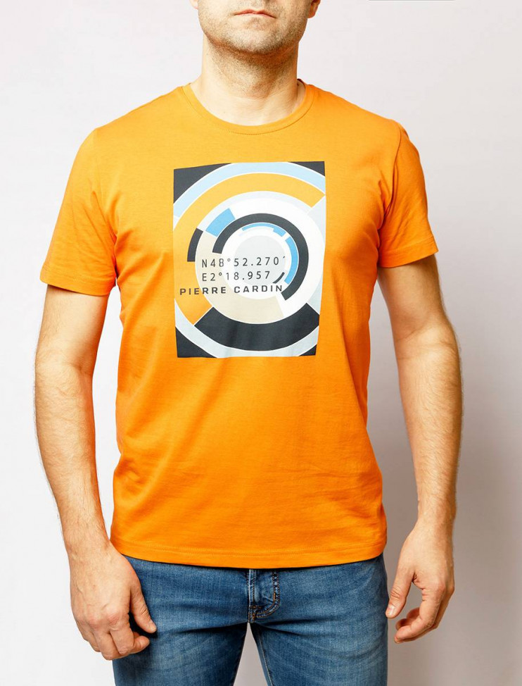 Мужская футболка короткий рукав  C5 21050.2101/3112