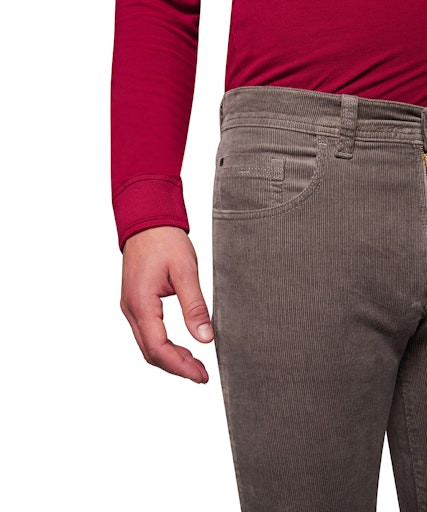 Мужские брюки вельвет 5 карманов Pioneer P0 16801.3226/9106