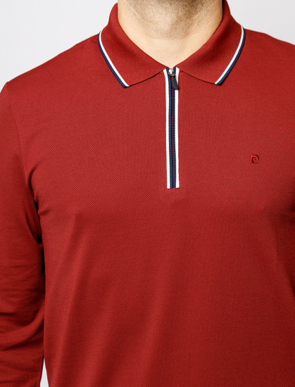 Мужское поло длинный рукав  C5 30685.3057/4304