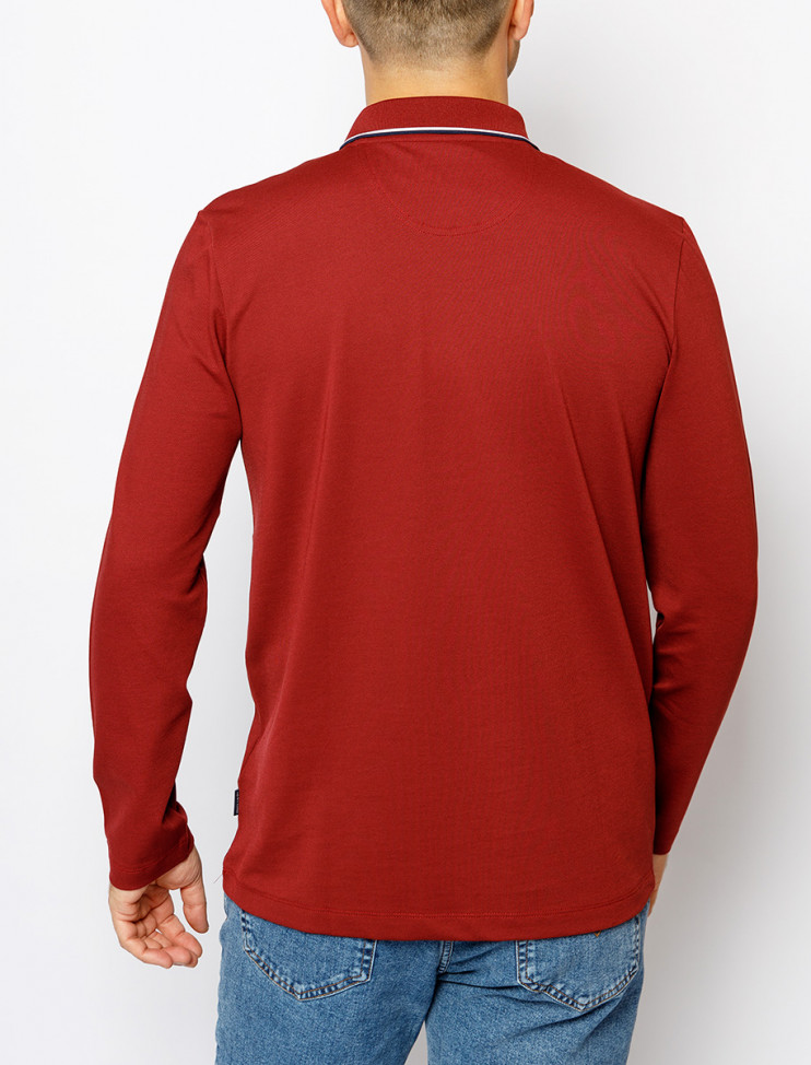 Мужское поло длинный рукав  C5 30685.3057/4304