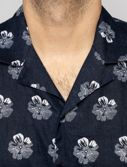 Мужская рубашка короткий рукав  PIERRE CARDIN C6 45011.0288/6000