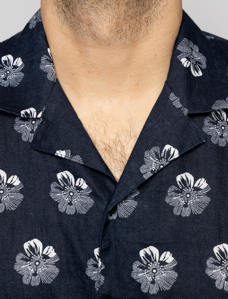 Мужская рубашка короткий рукав  PIERRE CARDIN C6 45011.0288/6000