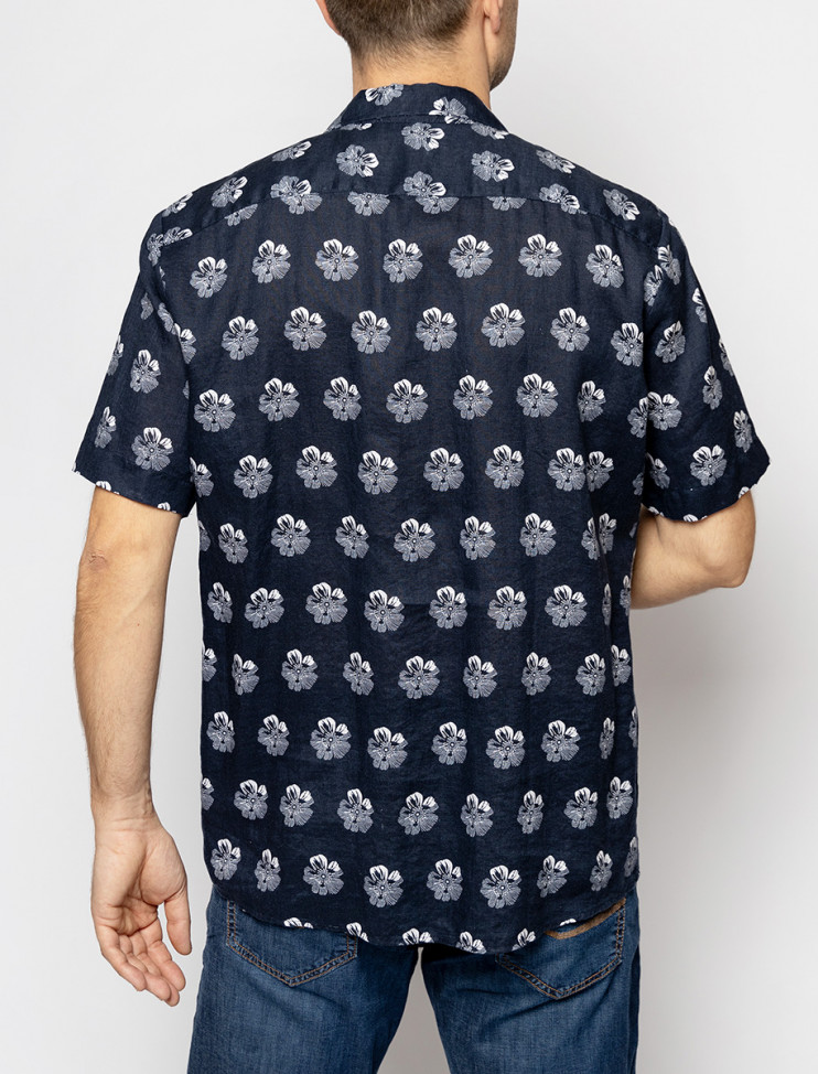 Мужская рубашка короткий рукав  PIERRE CARDIN C6 45011.0288/6000