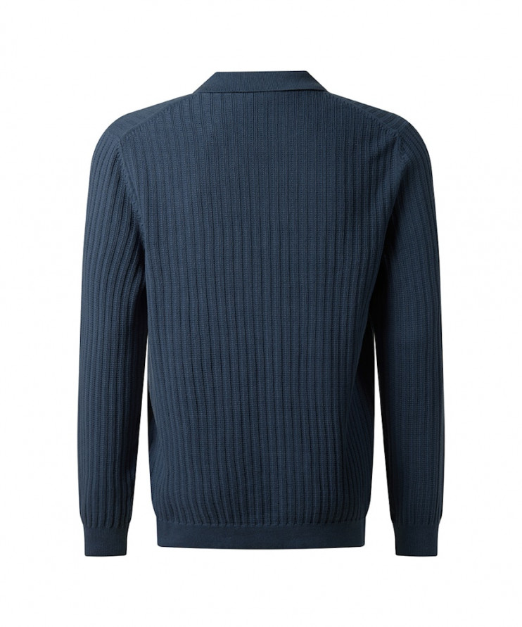 Мужское поло длинный рукав  C5 51414.5105/6325