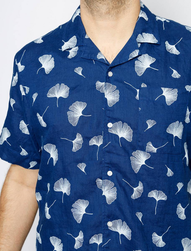 Мужская рубашка короткий рукав PIERRE CARDIN C6 45610.0486/6232