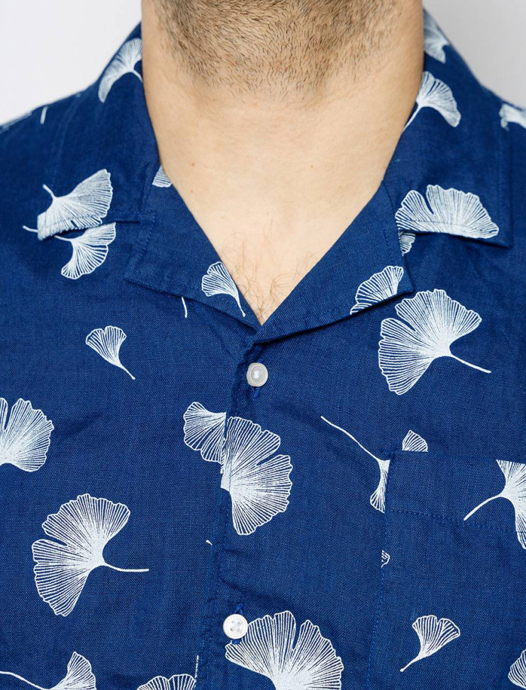 Мужская рубашка короткий рукав PIERRE CARDIN C6 45610.0486/6232