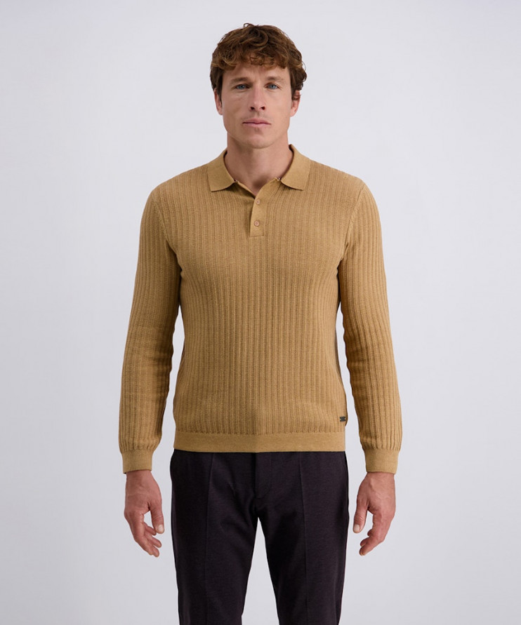 Мужское поло длинный рукав  C5 51414.5105/8018