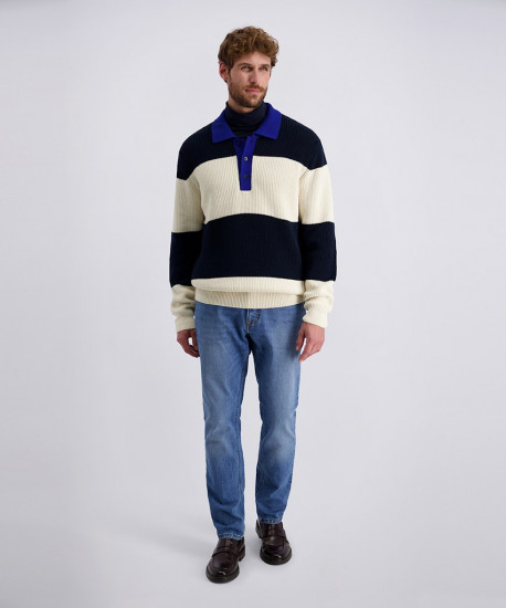 Мужское поло длинный рукав  C5 51434.5107/6325