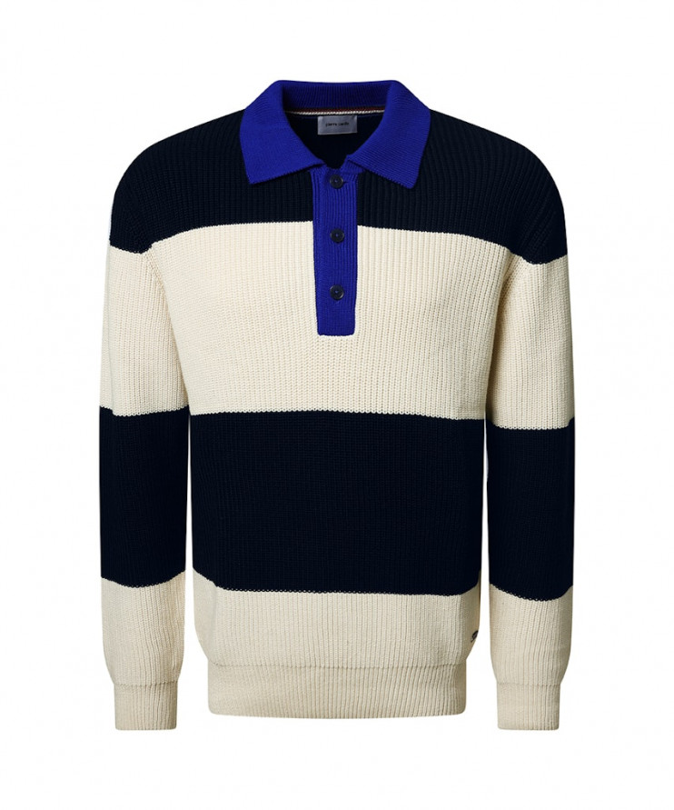 Мужское поло длинный рукав  C5 51434.5107/6325