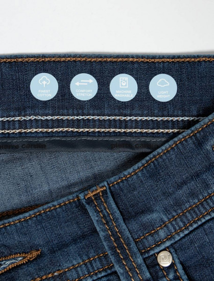 Мужские джинсы 5 карманов PIERRE CARDIN C7 34510.7759/6828