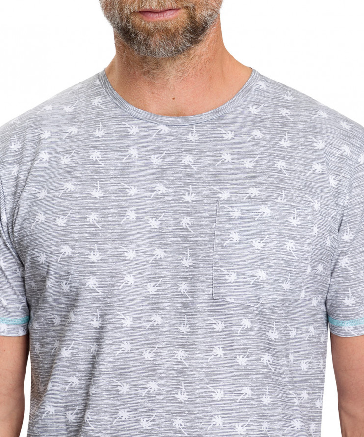 Мужская футболка короткий рукав   Pioneer P1 60018/9916