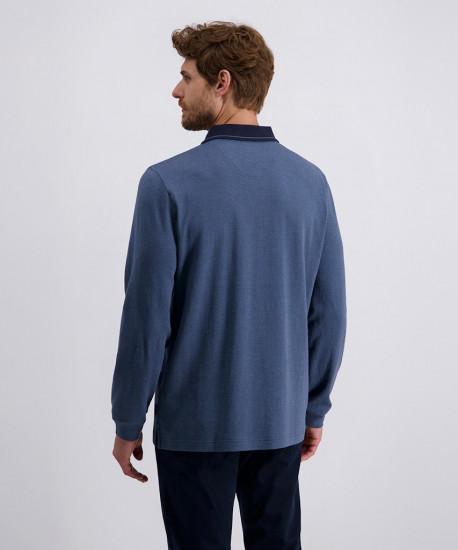 Мужское поло длинный рукав  C5 30764.3071/6226