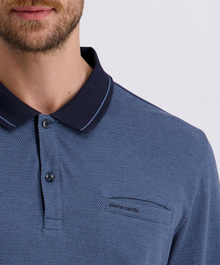 Мужское поло длинный рукав  C5 30764.3071/6226