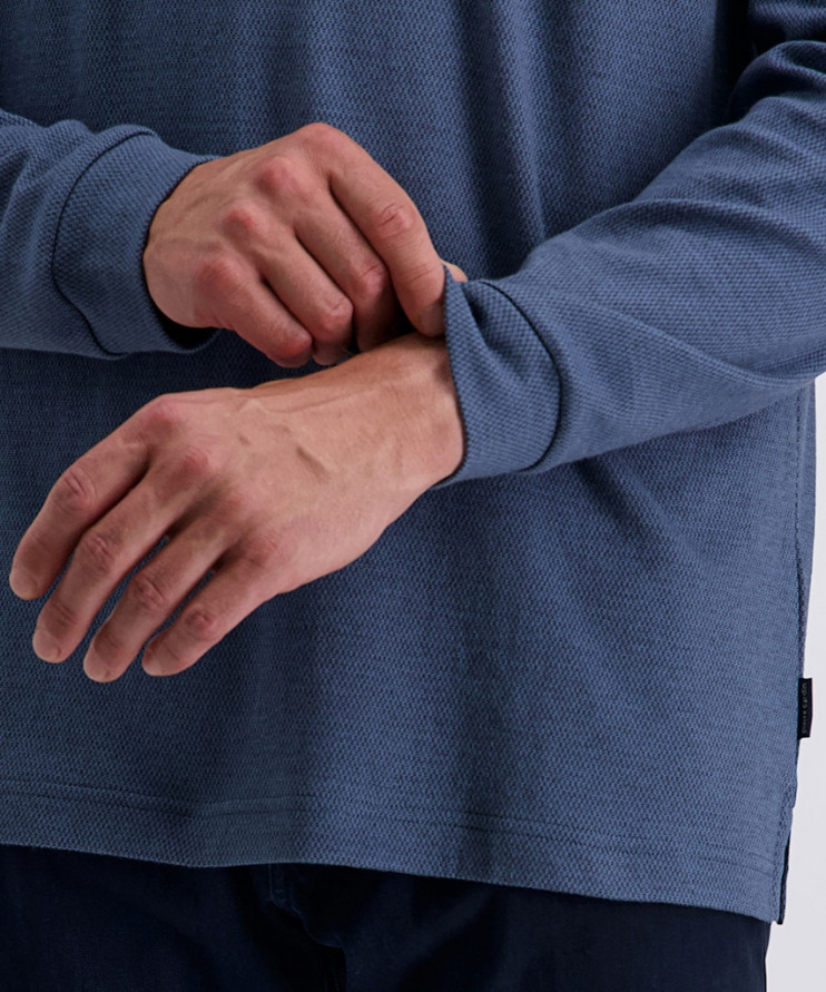 Мужское поло длинный рукав  C5 30764.3071/6226