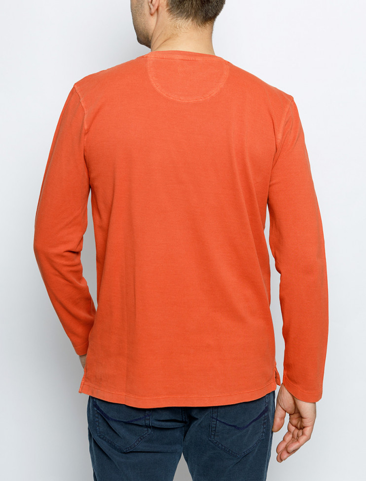 Мужская футболка длинный рукав  C5 30650.3060/3302