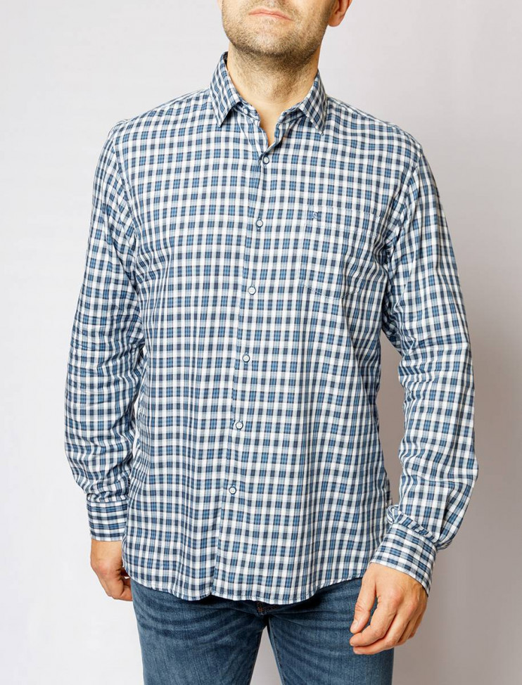 Мужская рубашка длинный рукав  PIERRE CARDIN C6 41013.0183/6000