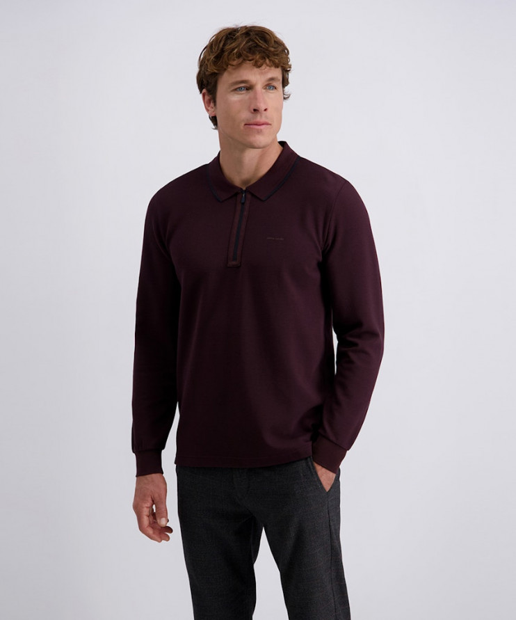 Мужское поло длинный рукав  C5 30775.3072/4313