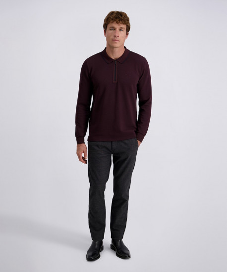 Мужское поло длинный рукав  C5 30775.3072/4313