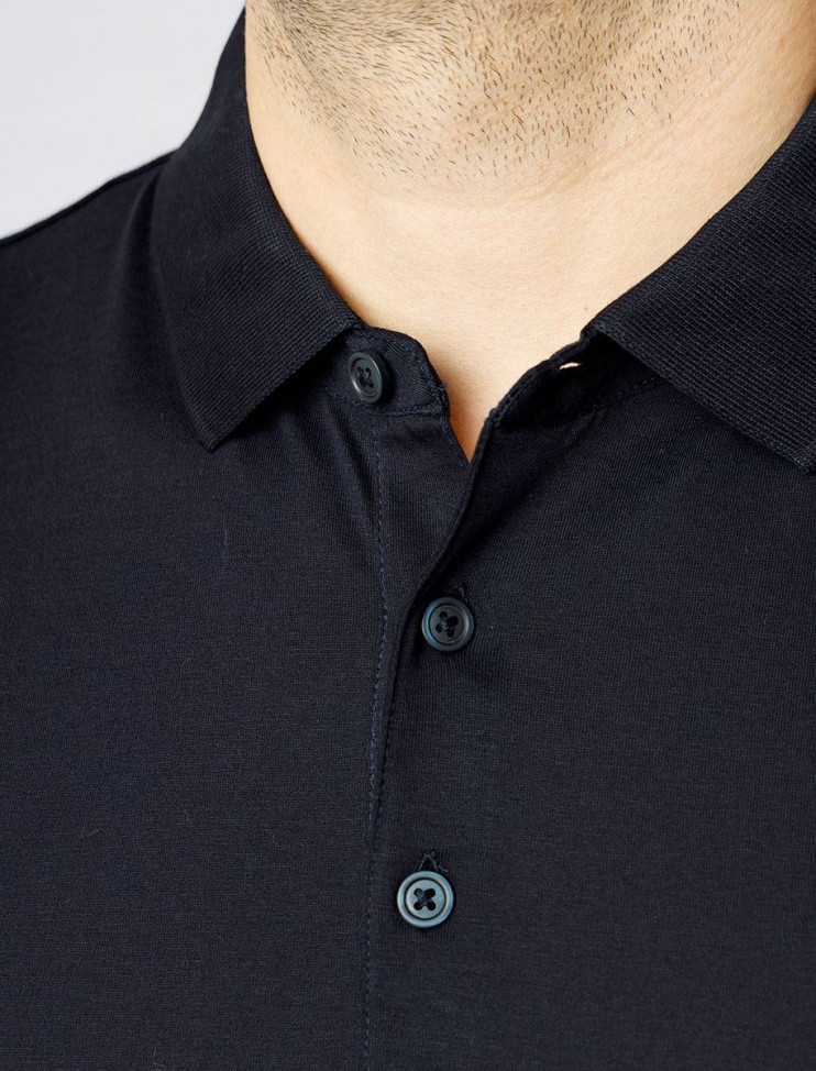 Мужское поло длинный рукав  C5 30254.3025/6000