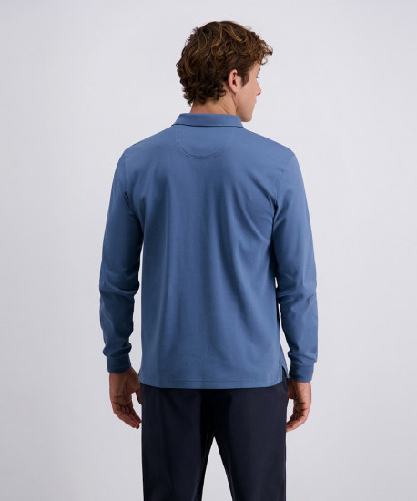 Мужское поло длинный рукав  C5 30754.3070/6226