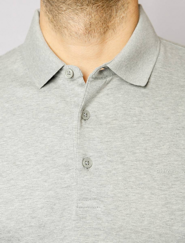 Мужское поло длинный рукав  C5 30254.3025/9102