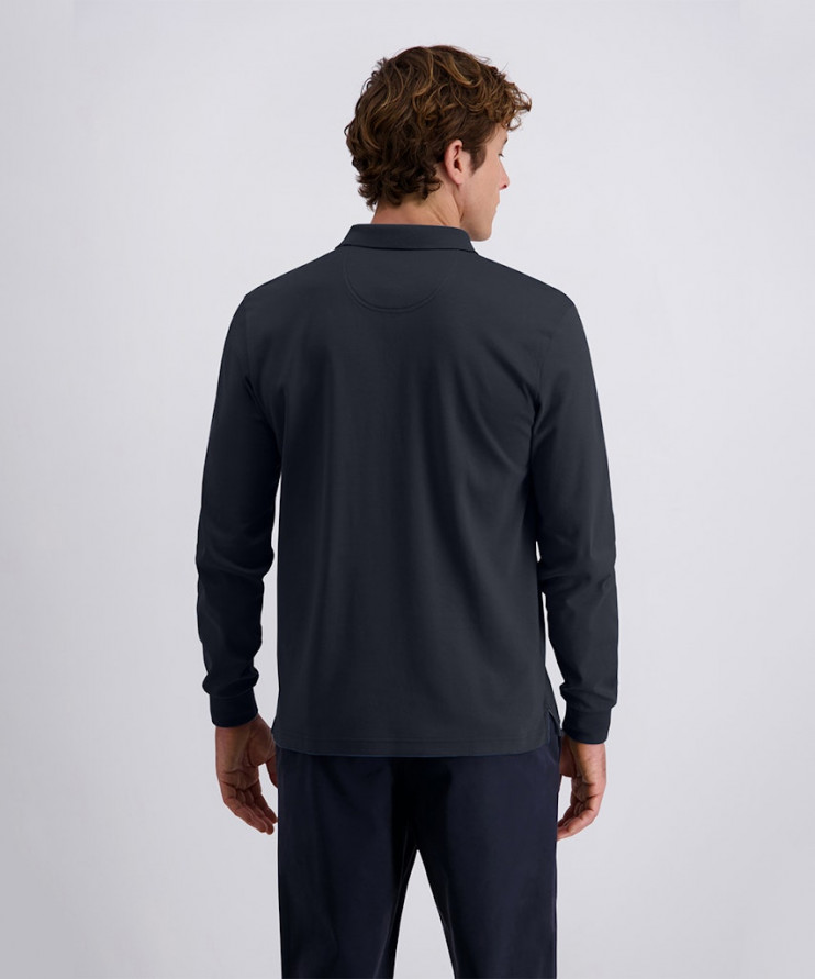 Мужское поло длинный рукав  C5 30754.3070/6325