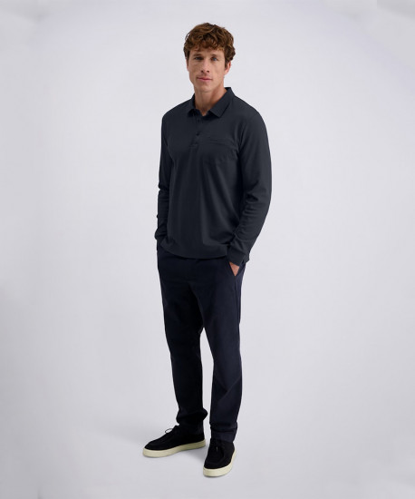 Мужское поло длинный рукав  C5 30754.3070/6325