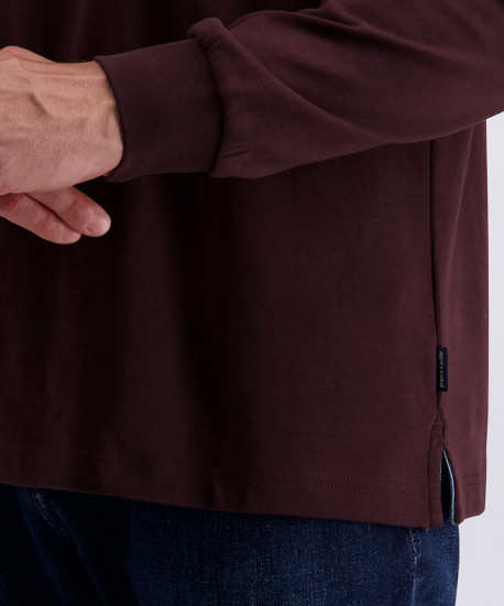 Мужское поло длинный рукав  C5 30754.3070/4313