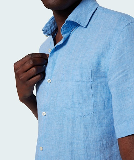 Мужская рубашка короткий рукав  PIERRE CARDIN C6 45013.0280/6125