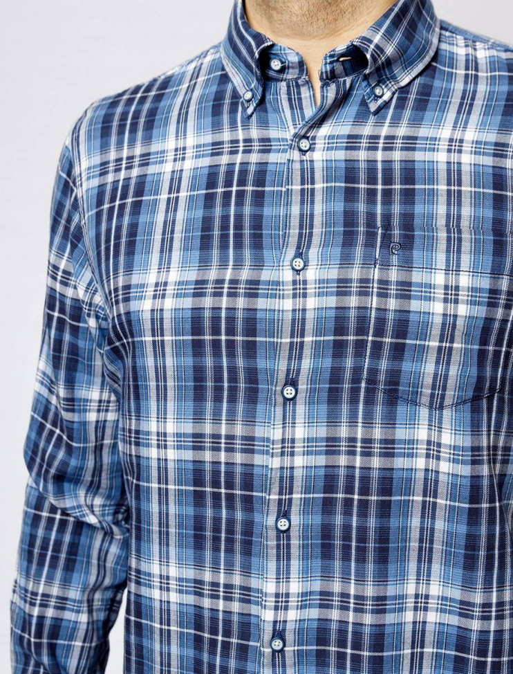 Мужская рубашка длинный рукав  PIERRE CARDIN C6 41018.0184/6000