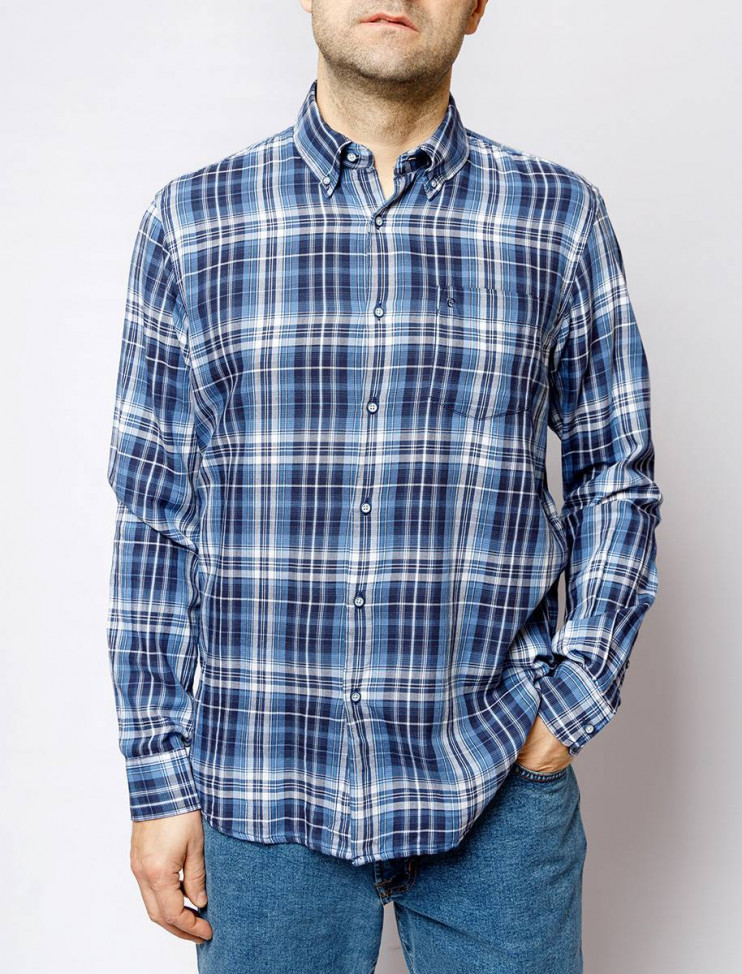 Мужская рубашка длинный рукав  PIERRE CARDIN C6 41018.0184/6000