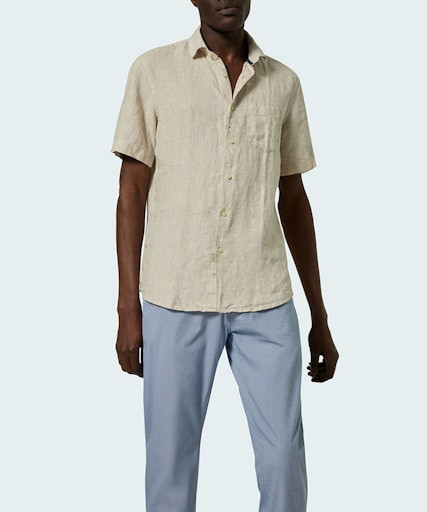 Мужская рубашка короткий рукав  PIERRE CARDIN C6 45013.0280/1029