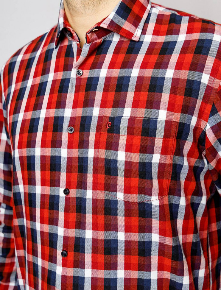 Мужская рубашка длинный рукав  PIERRE CARDIN C6 41013.0191/4221