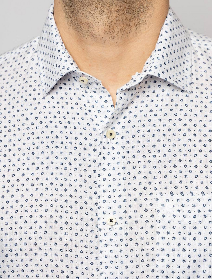 Мужская рубашка короткий рукав  PIERRE CARDIN C6 45014.0289/1019