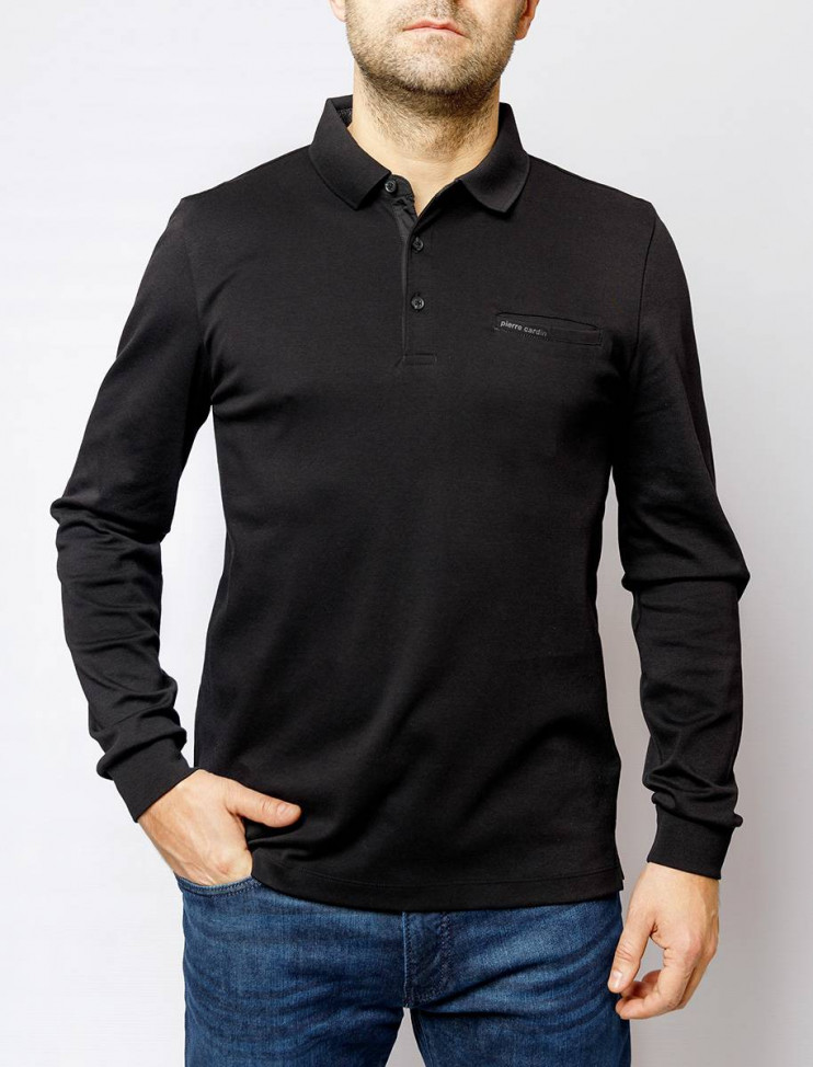 Мужское поло длинный рукав  C5 30304.3005/9000