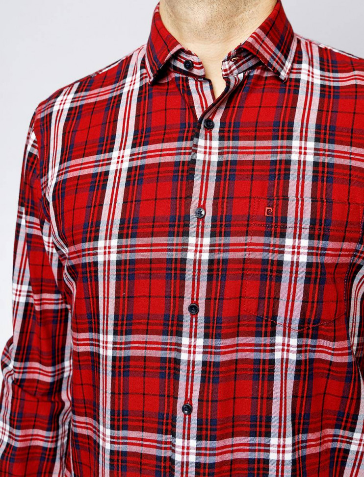 Мужская рубашка длинный рукав  PIERRE CARDIN C6 41013.0189/4221