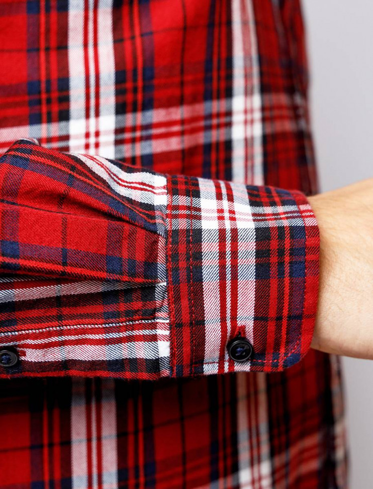 Мужская рубашка длинный рукав  PIERRE CARDIN C6 41013.0189/4221