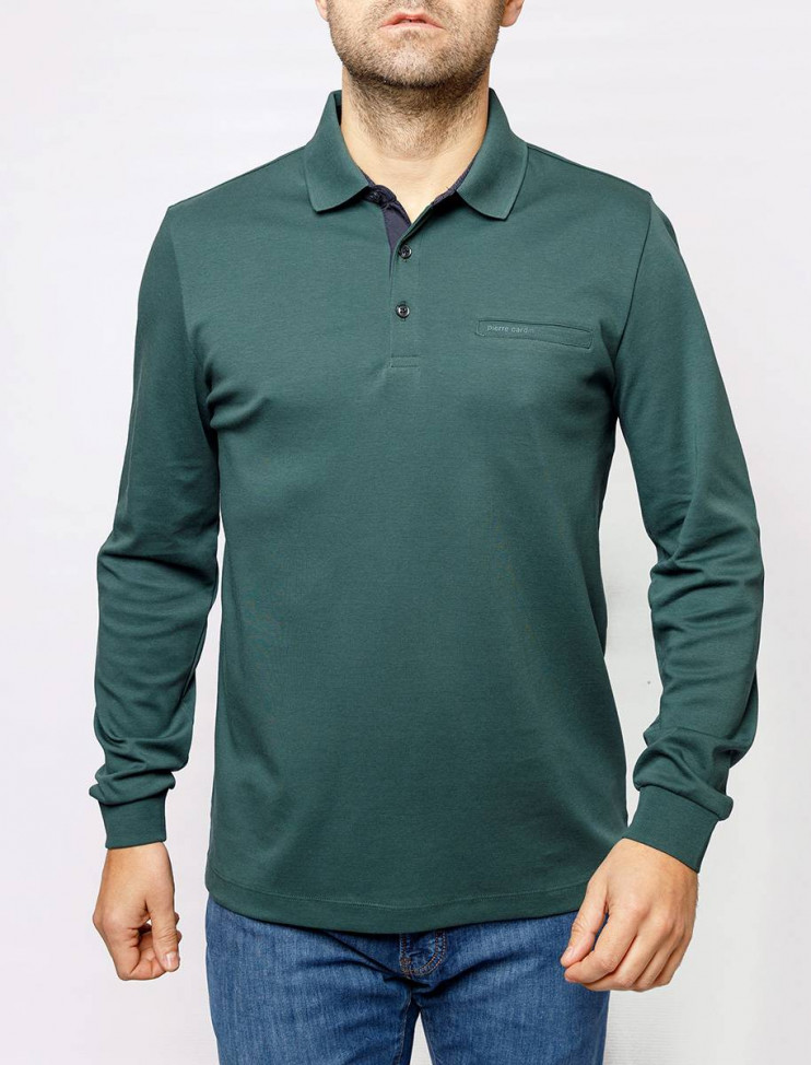 Мужское поло длинный рукав  C5 30304.3005/5307