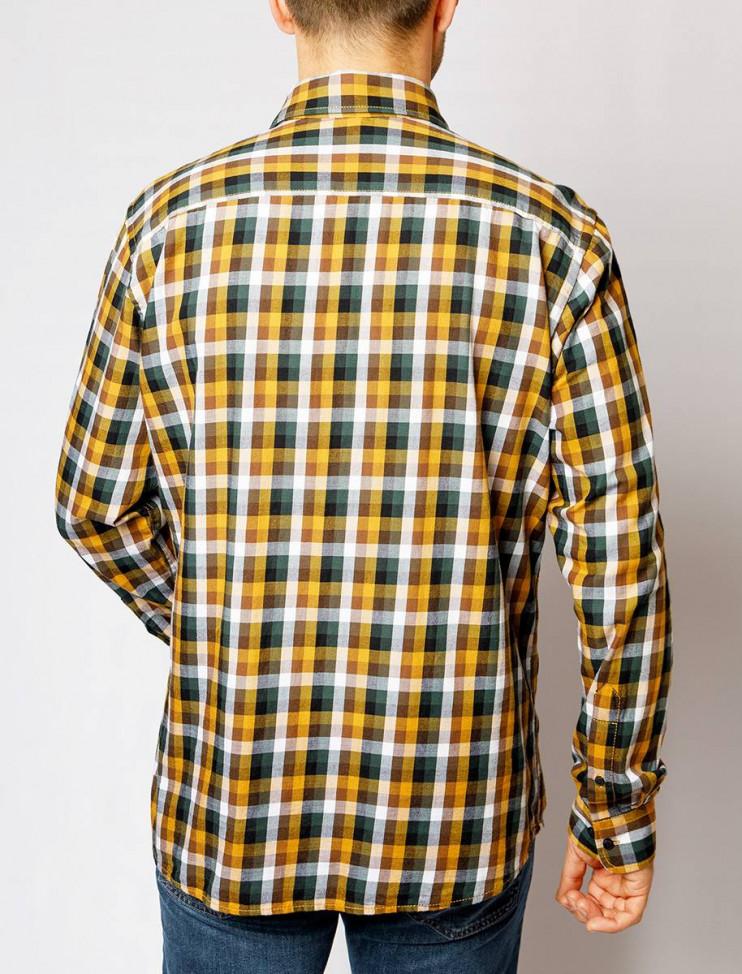 Мужская рубашка длинный рукав  PIERRE CARDIN C6 41013.0191/6000