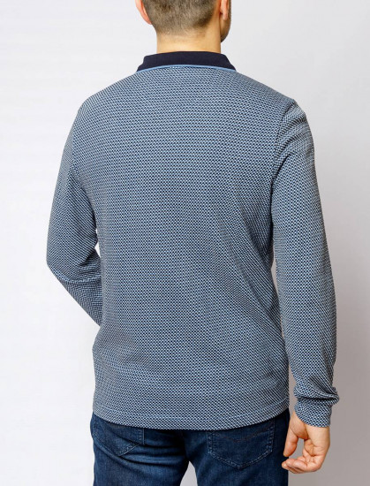 Мужское поло длинный рукав  C5 30354.3030/6124