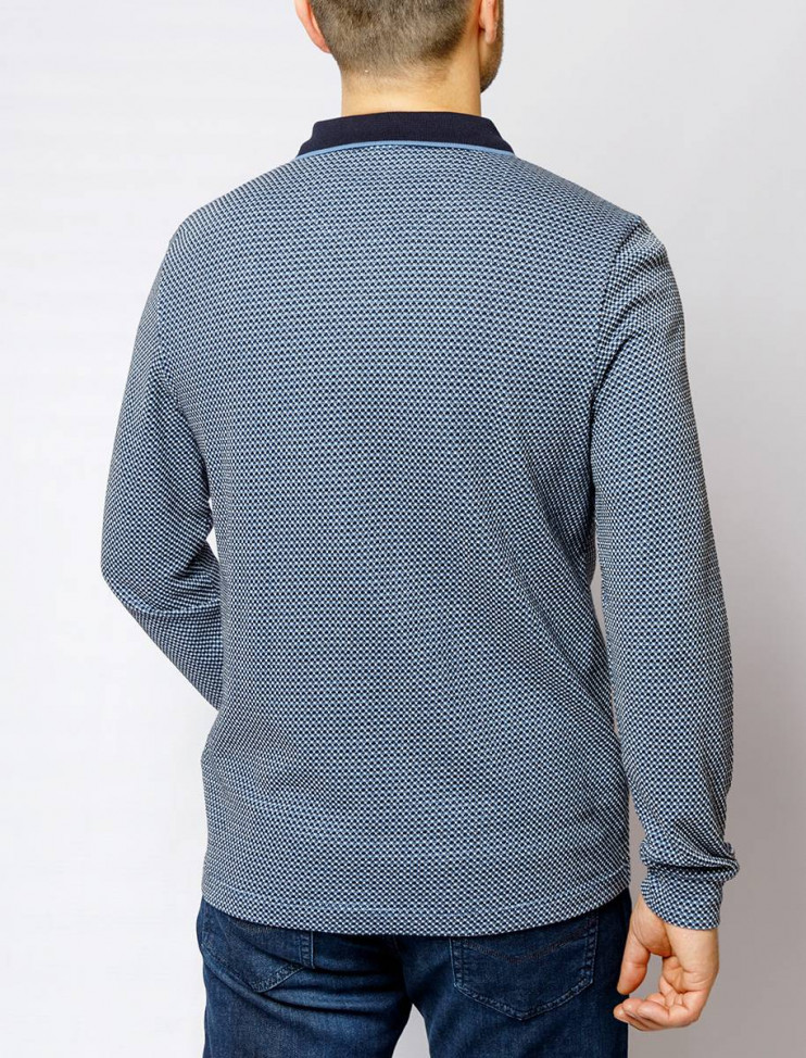 Мужское поло длинный рукав  C5 30354.3030/6124