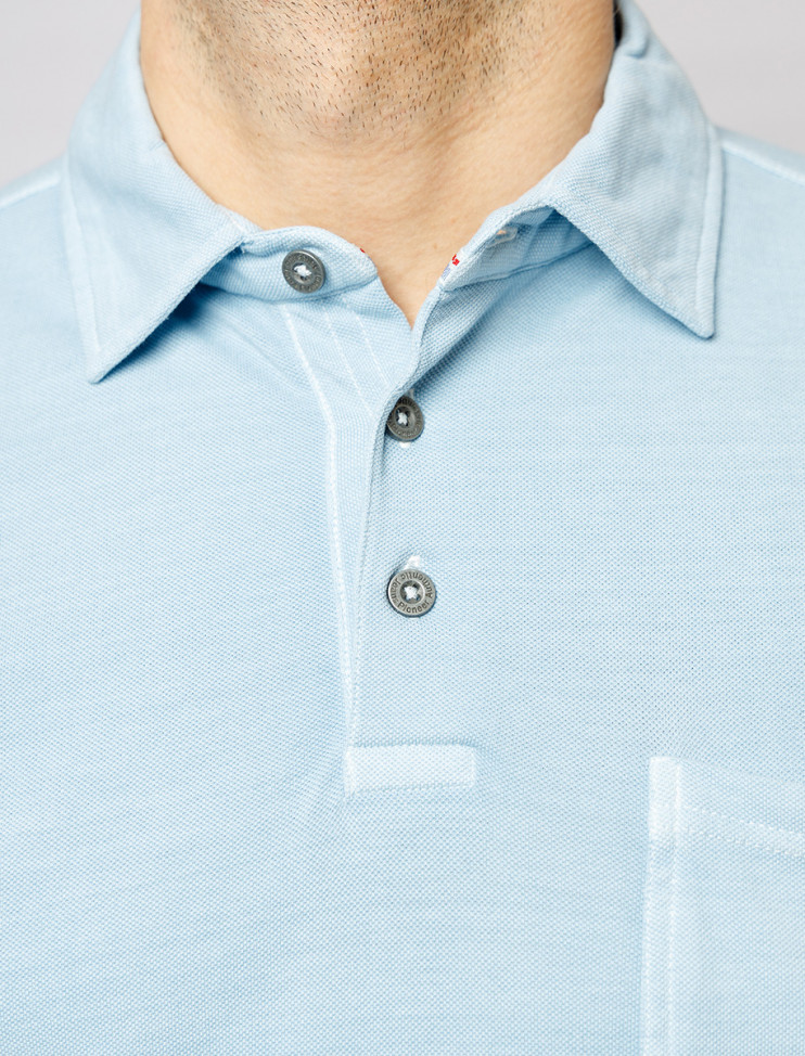 Мужское поло короткий рукав PIONEER P1 50015/6863