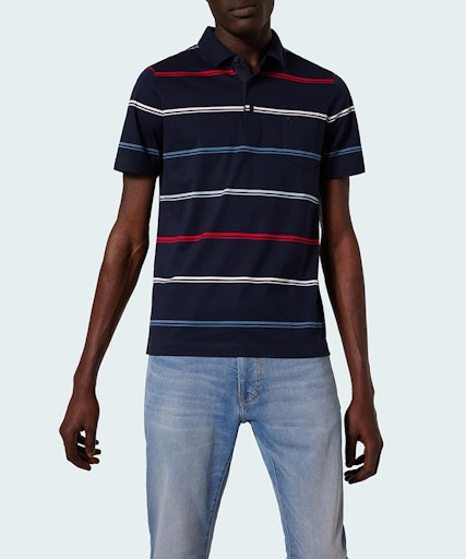 Мужское поло короткий рукав  C5 21214.2099/6323