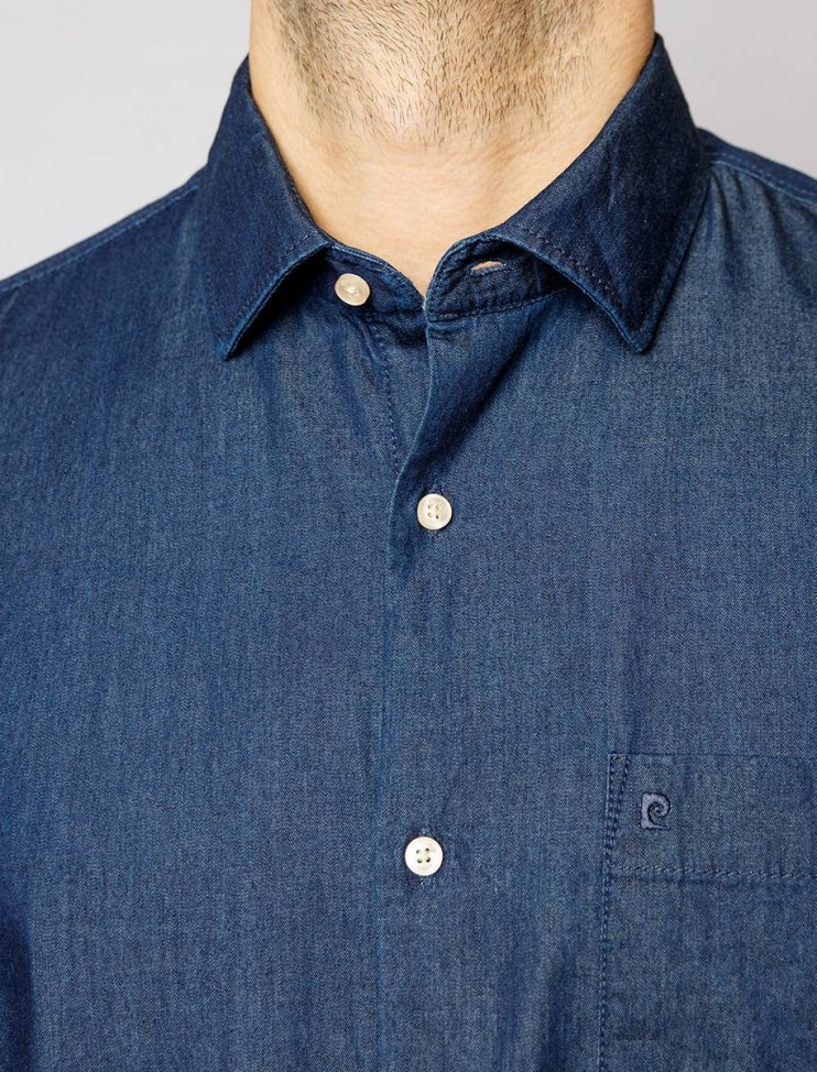 Мужская рубашка длинный рукав  PIERRE CARDIN C6 41014.0182/6000