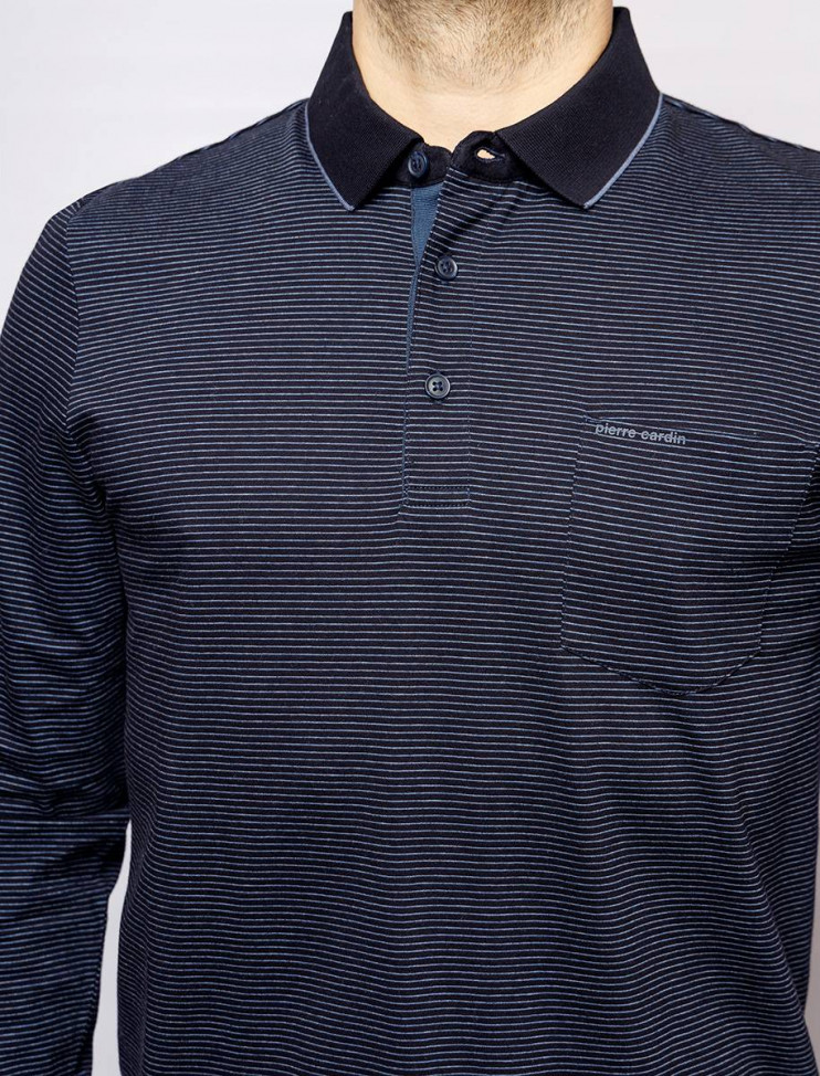 Мужское поло длинный рукав  C5 30414.3036/6000