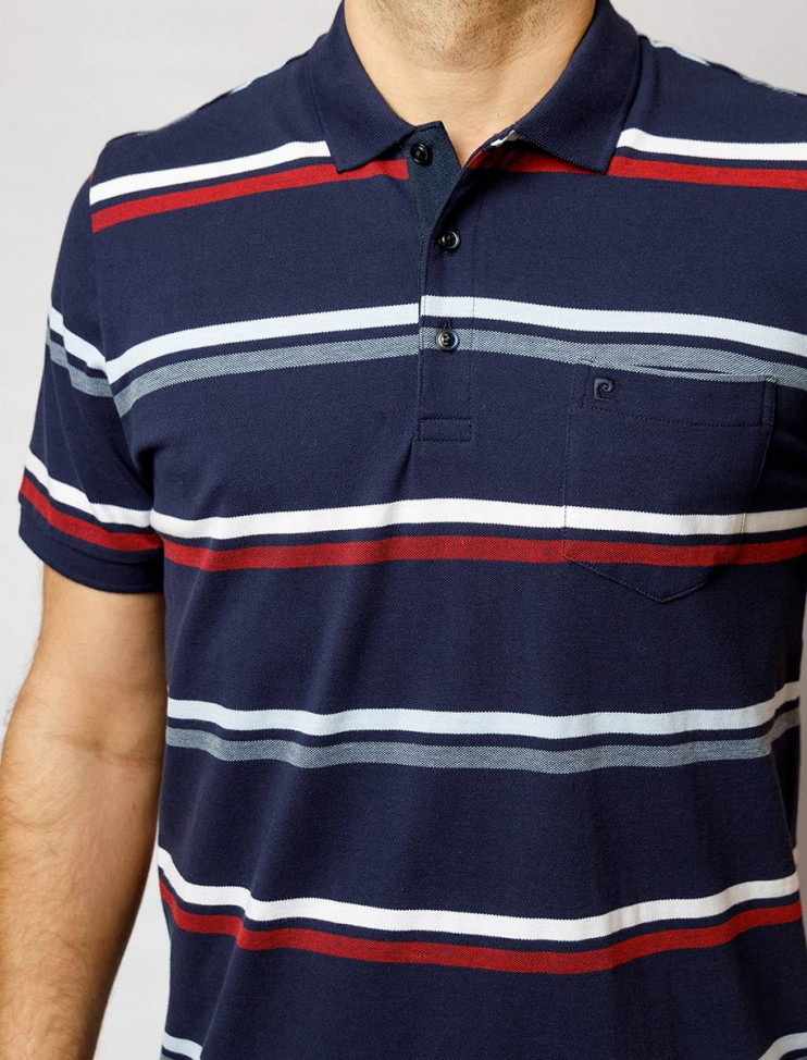 Мужское поло короткий рукав  C5 21004.2078/4103