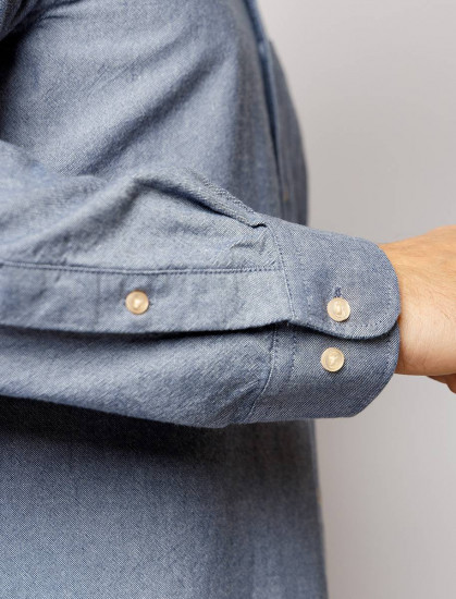 Мужская рубашка длинный рукав  PIERRE CARDIN C6 41019.0180/6010