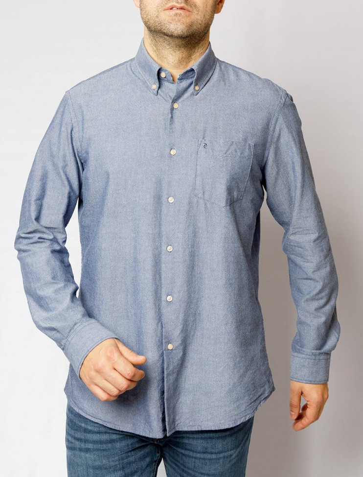 Мужская рубашка длинный рукав  PIERRE CARDIN C6 41019.0180/6010