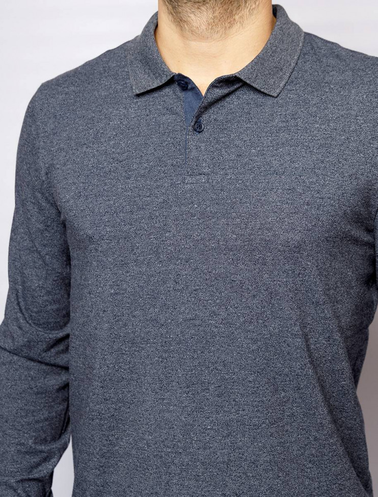 Мужское поло длинный рукав  C5 30434.3034/6000