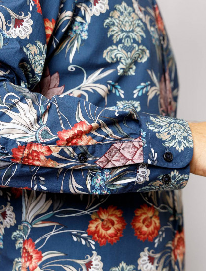 Мужская рубашка длинный рукав  PIERRE CARDIN C6 41017.0174/6000